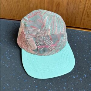 Lower Park Floral Patterned 5-Panel Hat